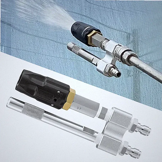 Twist Nozzle Pressure Washer 3-7 GPM 1000-6000Psi 1/4in Fast Connect Part US
