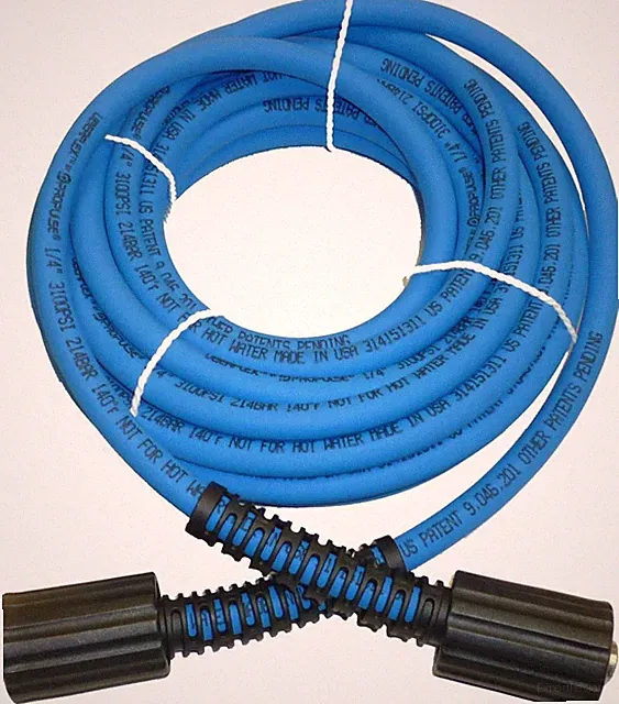 UBERFLEX Kink Resistant Pressure Washer Hose 1/4", 3,100 PSI with 22MM