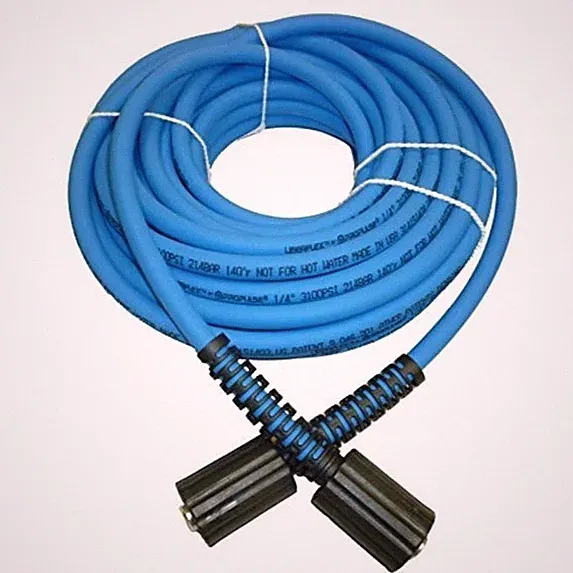 UBERFLEX Kink Resistant Pressure Washer Hose 1/4" x 50' 3100 PSI 22MM
