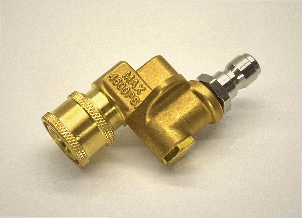 Ufixed Pivoting Coupler for Pressure Washer Tips 4,500 PSI