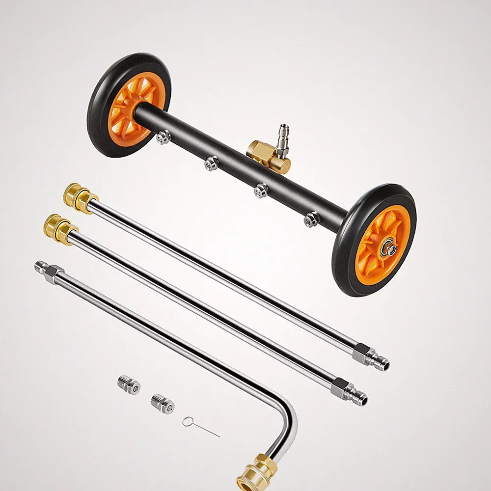Uimoso 16" Pressure Washer Undercarriage Cleaner 4000psi Car Washer Water Broom
