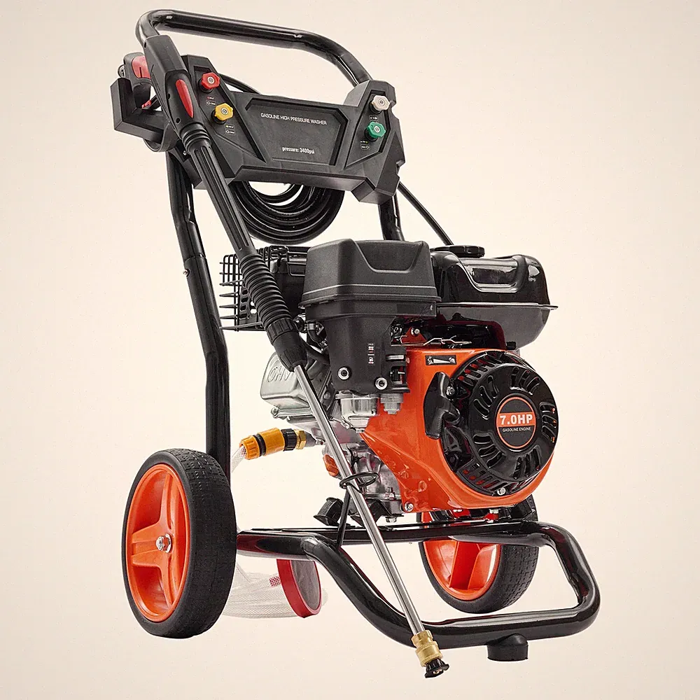 Uimoso 3400 PSI 2.6 GPM Gas Pressure Washer Cold Water Pressure Washer 5 Nozzles