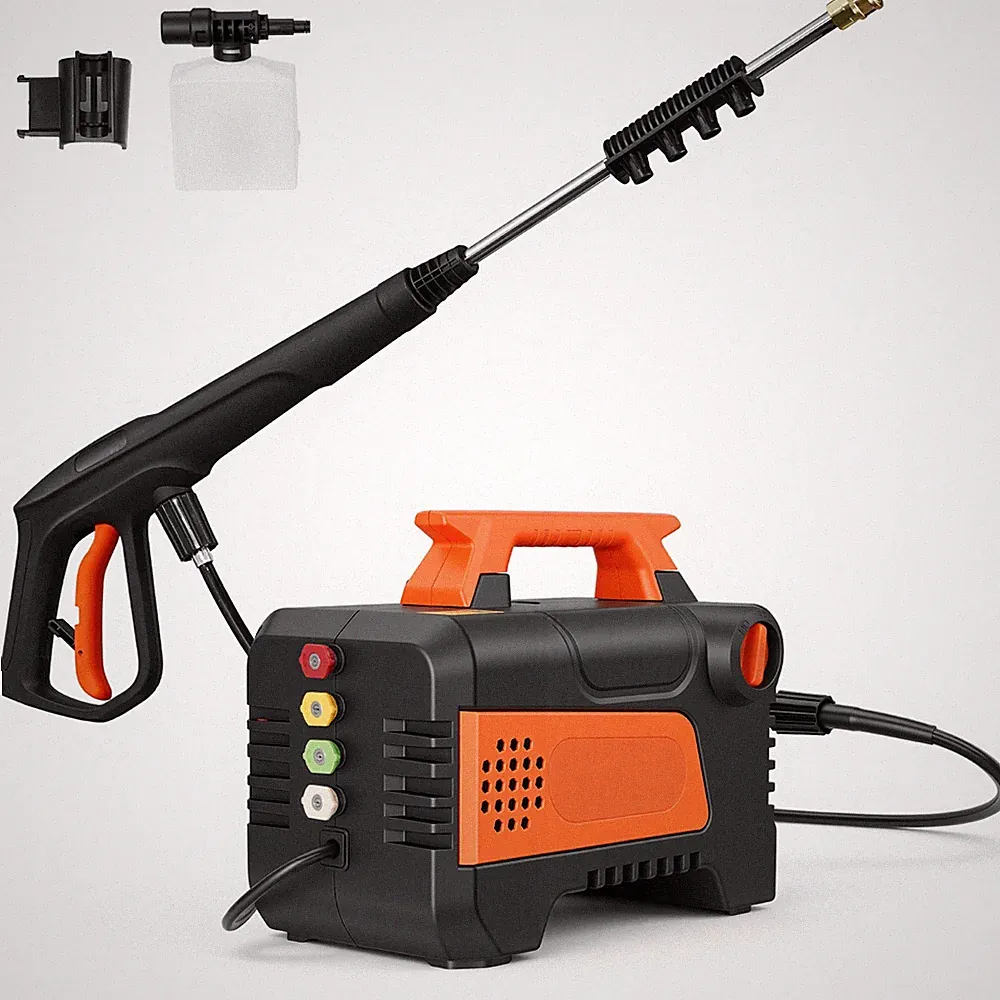 Uimoso Electric Pressure Washer 1958 PSI 2.5 GPM with 4 Nozzles for Cleaning
