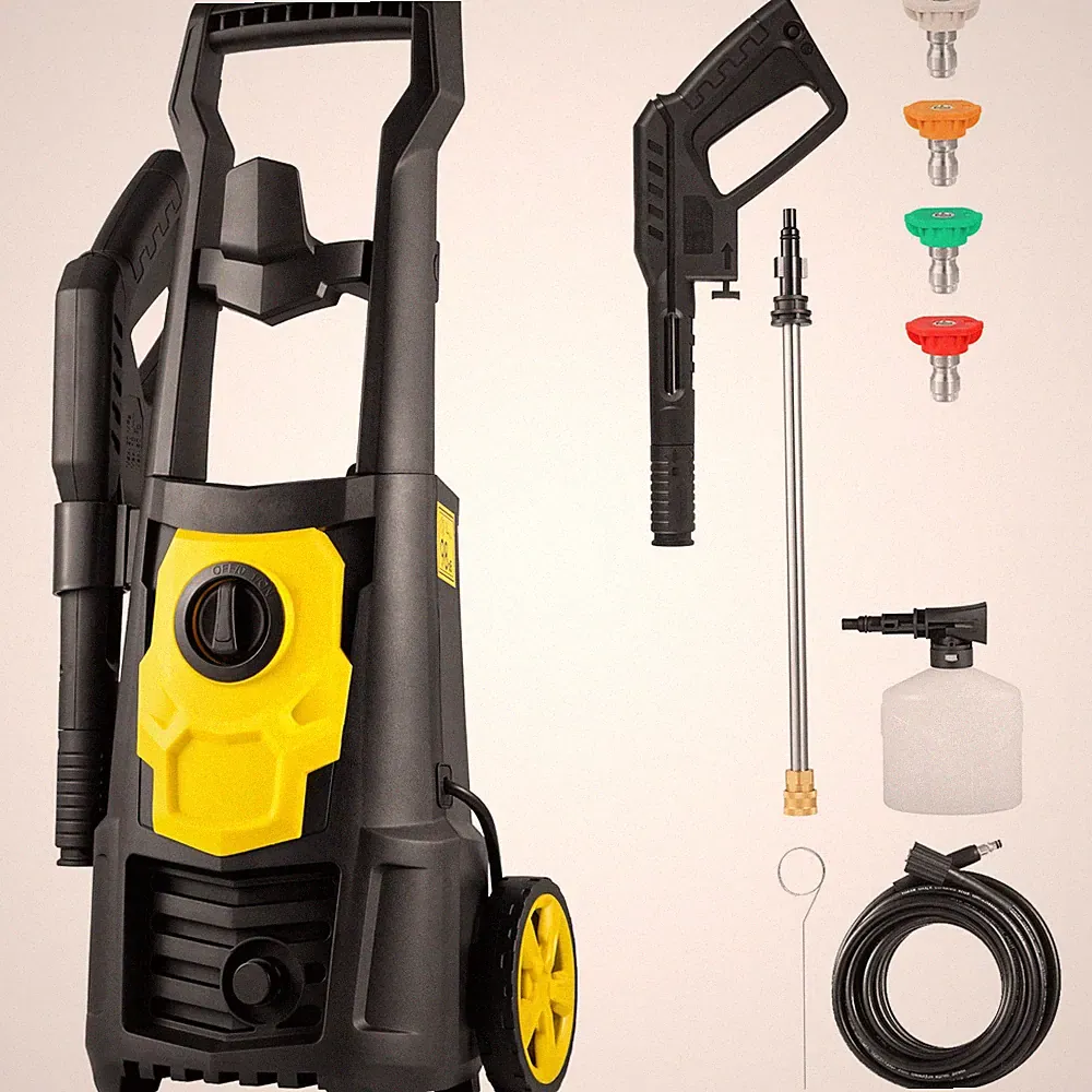 Uimoso Electric Pressure Washer 2000PSI 1.65GPM Portable for Patio Home Cleaning