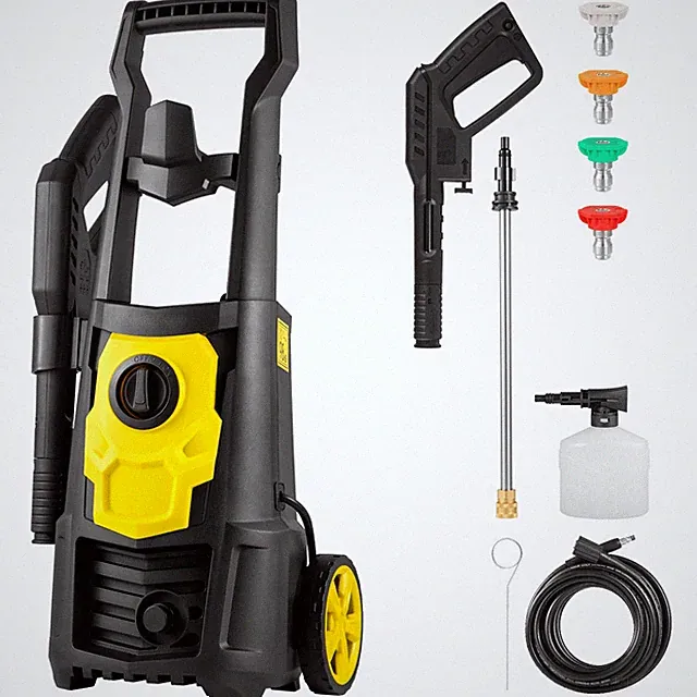 Uimoso Electric Pressure Washer 2000PSI 1.76GPM for Patio and Home Cleaning