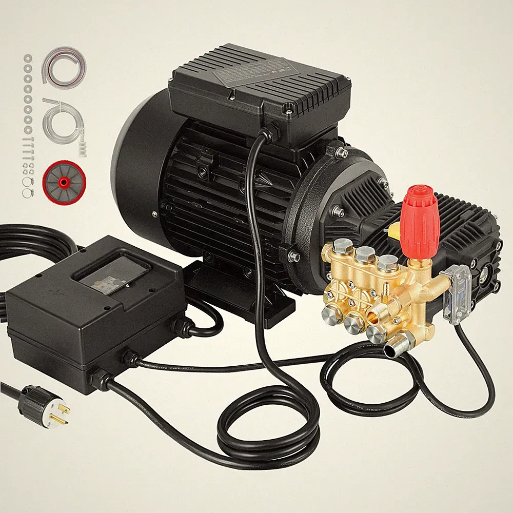 Uimoso Electric Pressure Washer Pump Kit with 5HP Motor for Efficient Cleaning