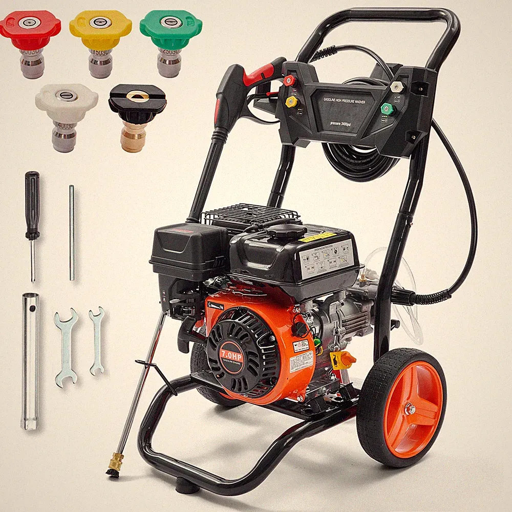 Uimoso Gas Pressure Washer 3400PSI 2.6GPM Cold Water Gas Powered Washer