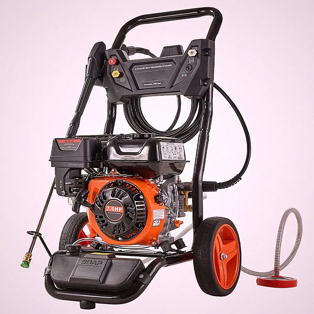 Uimoso Gas Pressure Washer 3600 PSI 2.6 GPM with Copper Pump and 5 Nozzles