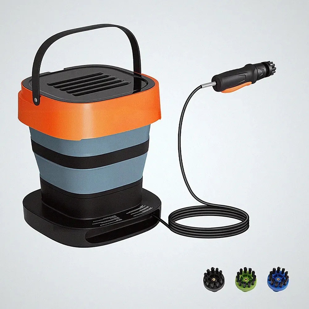 Uimoso Portable Cordless Pressure Washer with Tank for Convenient Bike Cleaning