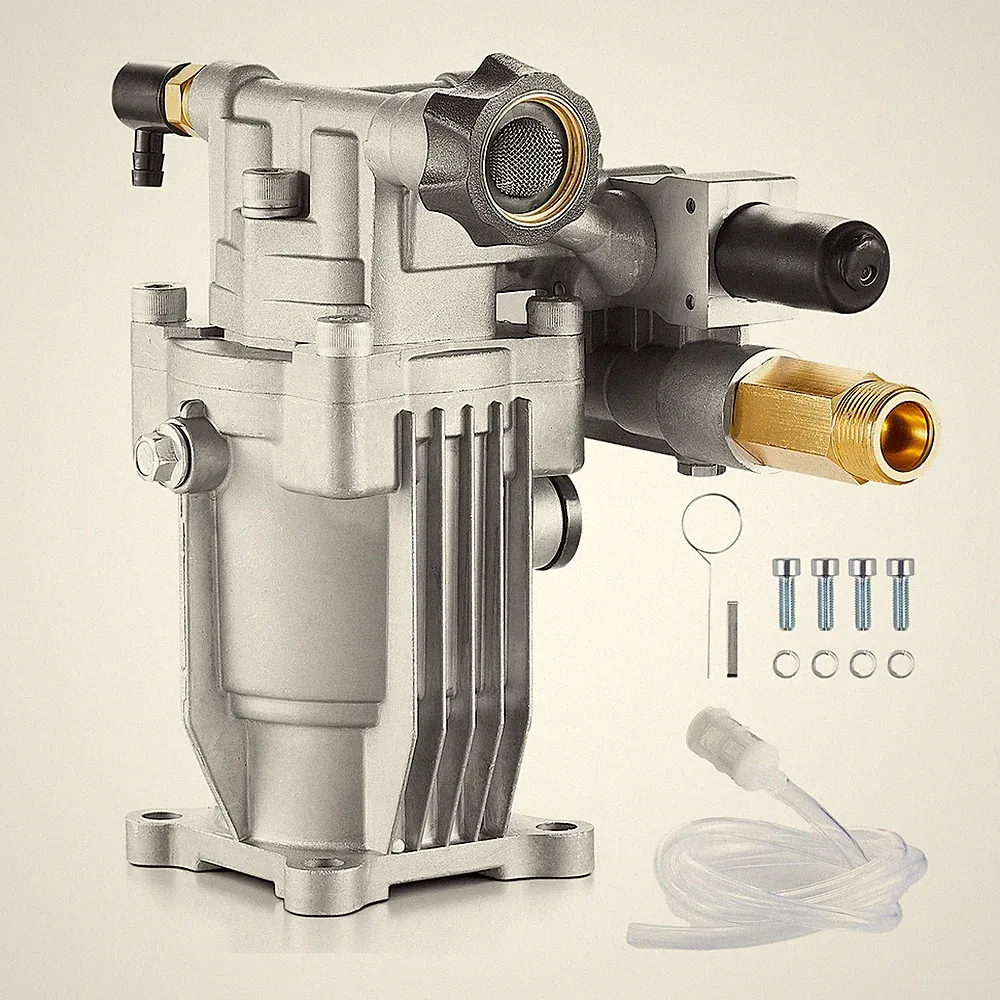 Uimoso Pressure Washer Pump 3/4" Shaft Horizontal 3100 PSI 2.35 GPM Replacement