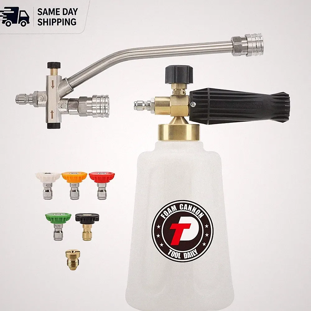 Ultimate Foam Cannon for Pressure Washers – Versatile 3600 PSI Accessory