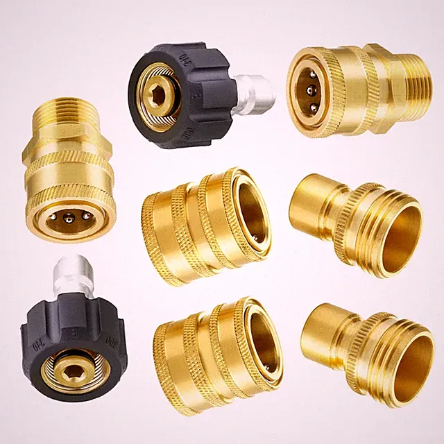 Ultimate Pressure Washer Adapter Set, Quick Disconnect Kit, M22 Swivel to 3/8...
