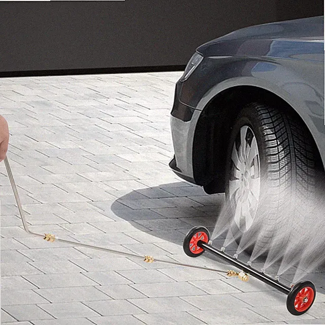 Under Car Cleaner Pressure Washer Water With Self Locking Nut For Driveway