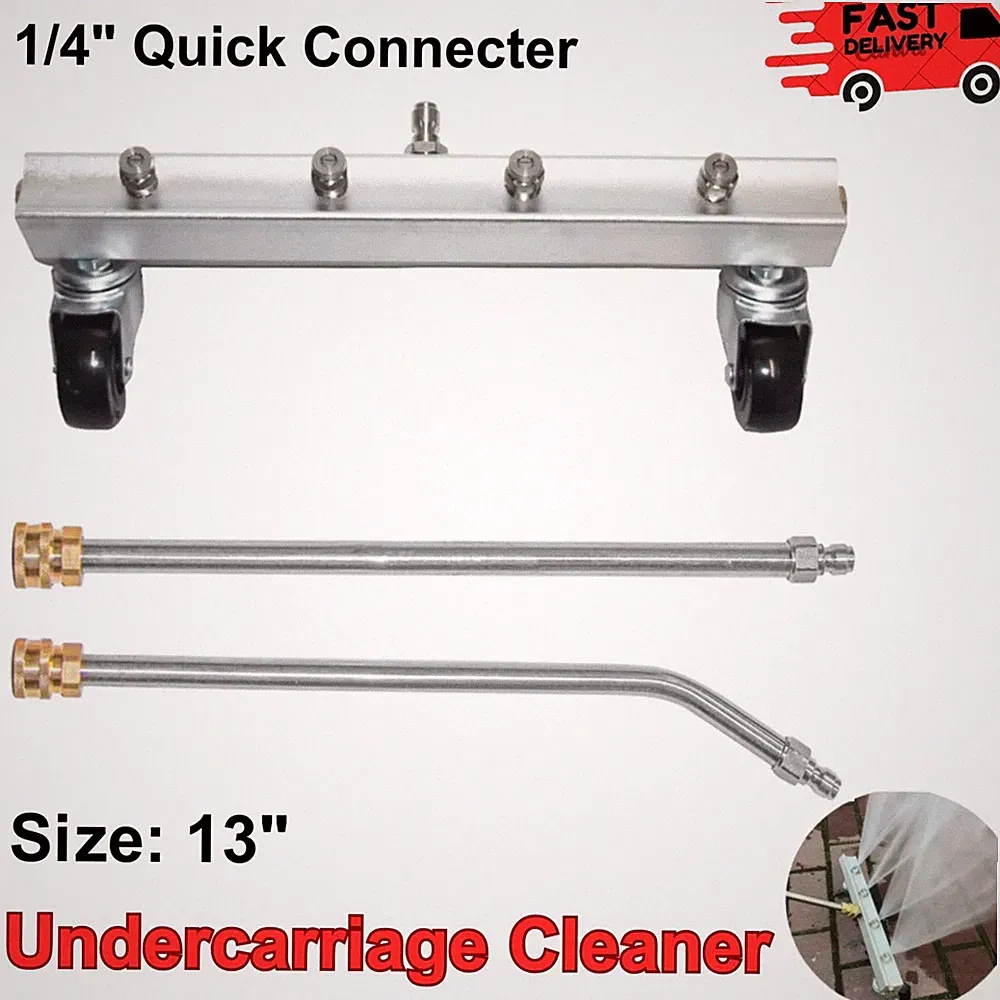 Under Car Pressure Washer Undercarriage Cleaner 4000 PSI Underbody Wash Broom
