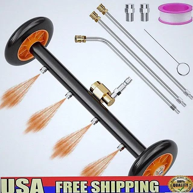Undercarriage Cleaner Dual Mode Pressure Washer Hot Cold Water Efficiency New