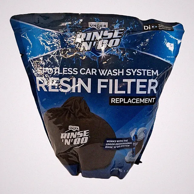 Unger Professional Rinse'n'Go Spotless Car Wash Resin Filter Replacement Bag NEW