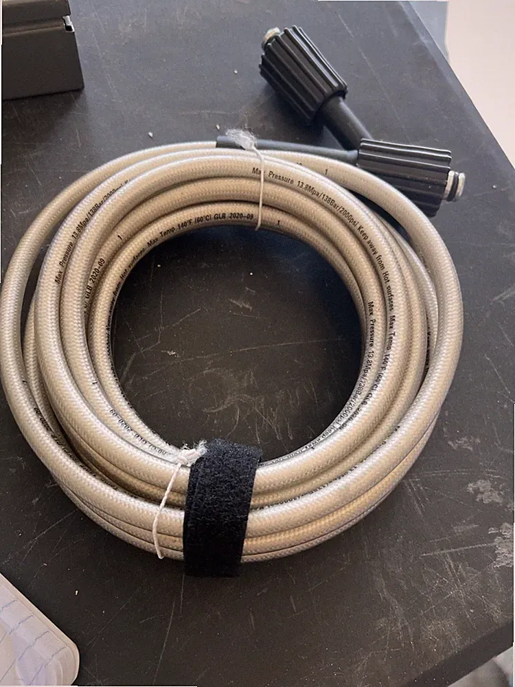 Universal 20ft Pressure Washer Hose 2000 PSI Max