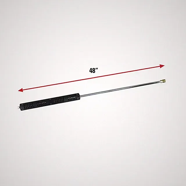 Universal 48 In. Insulated Extension Spray Wand with MNPT Inlet Connection for H