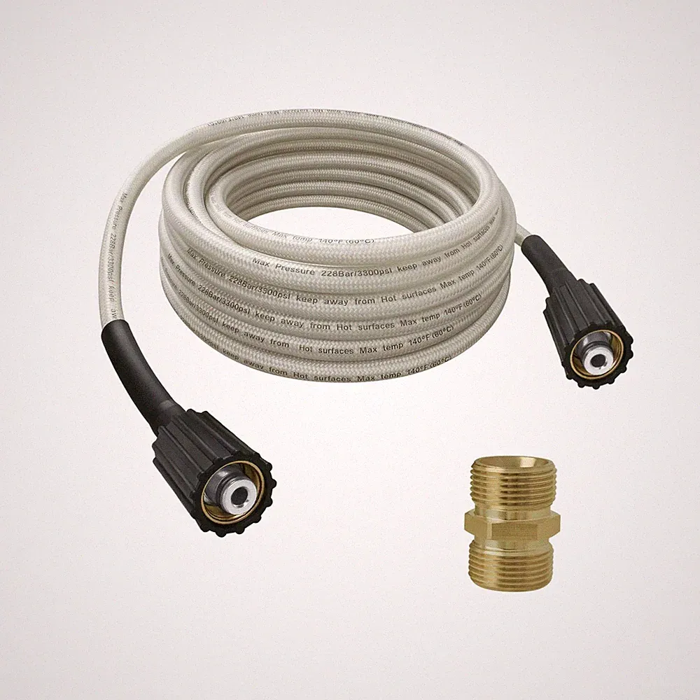 Universal Pressure Washer Hose Replacement Greenworks Power Washer Hose, 25-Foot