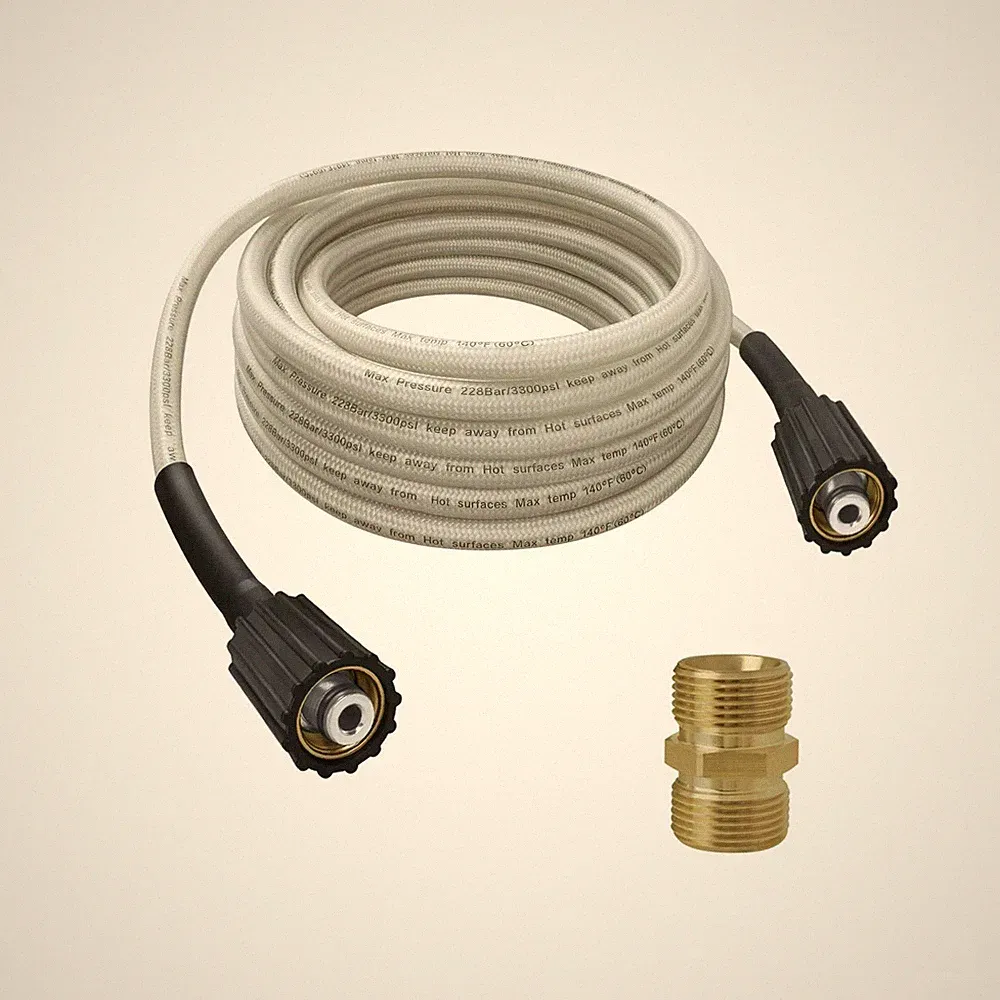Universal Pressure Washer Hose Replacement Greenworks Power Washer Hose, 25-Foot
