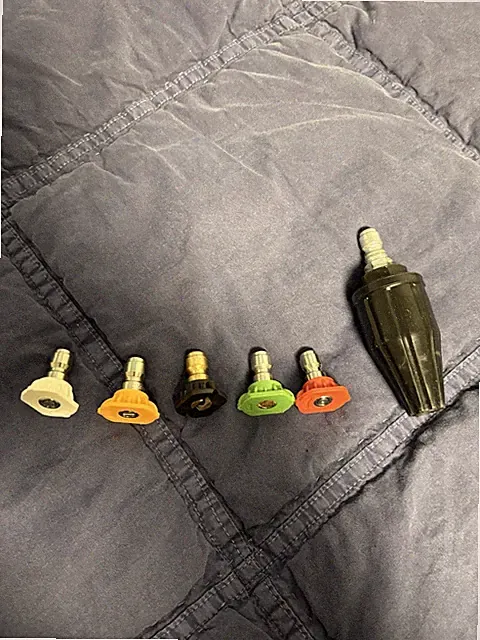 Universal Pressure Washer Nozzle Tips 4000PSI And Under