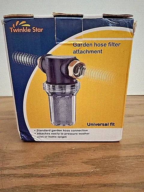 Universal Sediment Filter Attachment Fit Garden Hose Twinkle Star A1