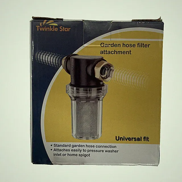 Universal Sediment Filter Attachment Fit Garden Hose Twinkle Star
