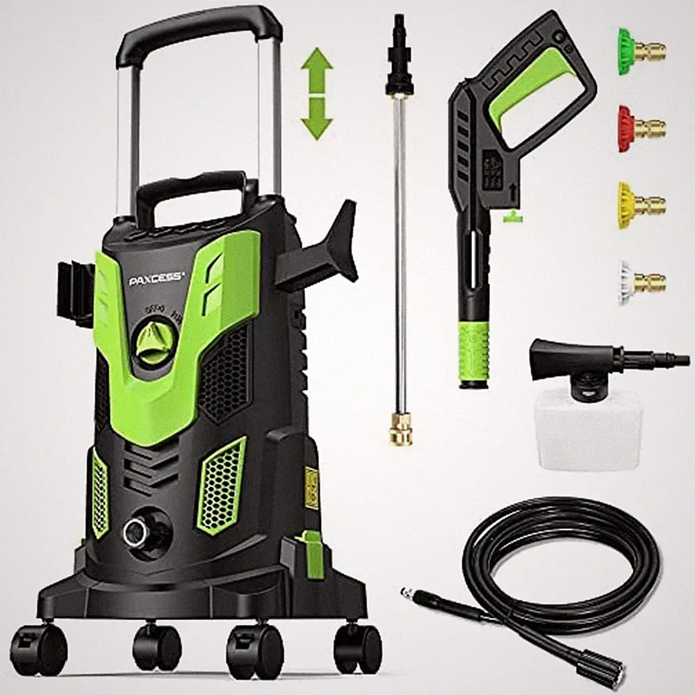 Upgraded 1750PSI Pressure Washer, 2.5GPM Portable Electric Power Washer with...
