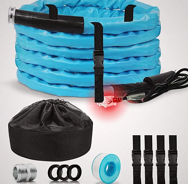 Upgraded 30Ft Heated Water Hose for RV - Anti-Freeze, Energy Saving, -45℉