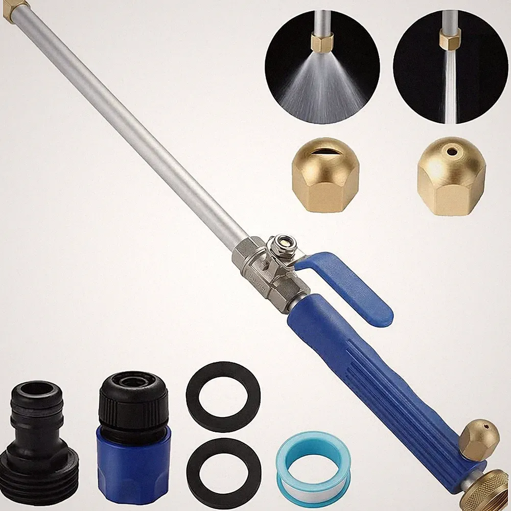 Upgraded Hydro Jet Nozzle Power Washer for Garden Hose High Pressure Attachme...