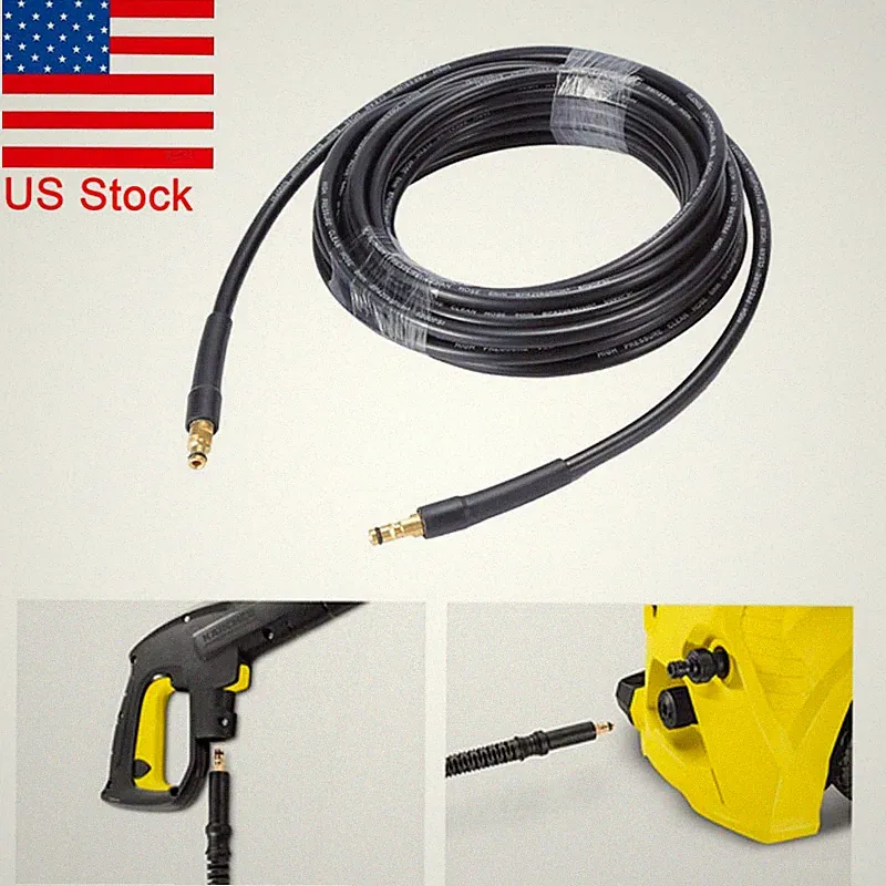 US - 10M Water Pipe for Karcher K2 K3 K4 K5 K7 Pressure Washer Accessories Parts