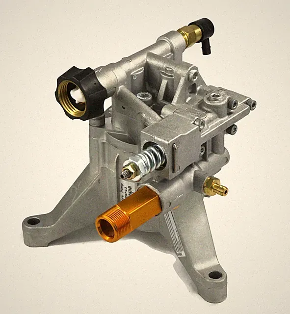 Used - 7/8" Shaft Power Pressure Washer Water Pump, 2800PSI, 2.3GPM, 308653052