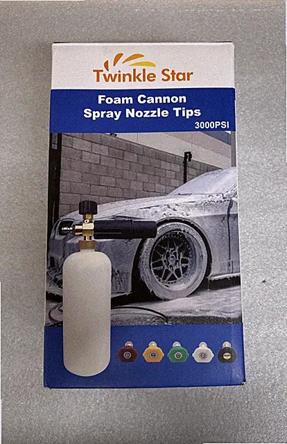 USED Twinkle Star Foam Cannon 1 L Bottle Snow Foam