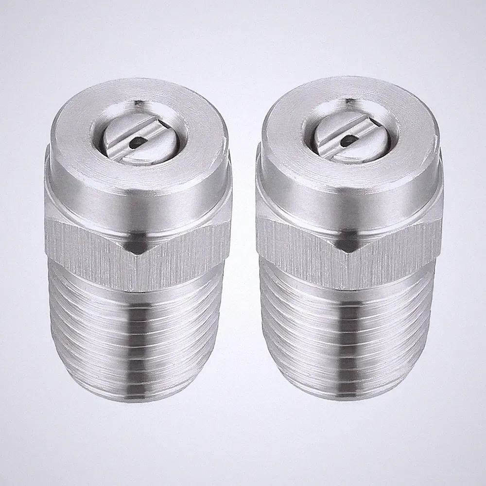 uxcell Pressure Washer Nozzle, 1/4NPT Thread Spray Tip, 2 Pcs (15 15 Degree