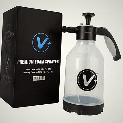 V+ Premium Foam Pump Sprayer for Car Cleaning Kit and Car Detailing Kit