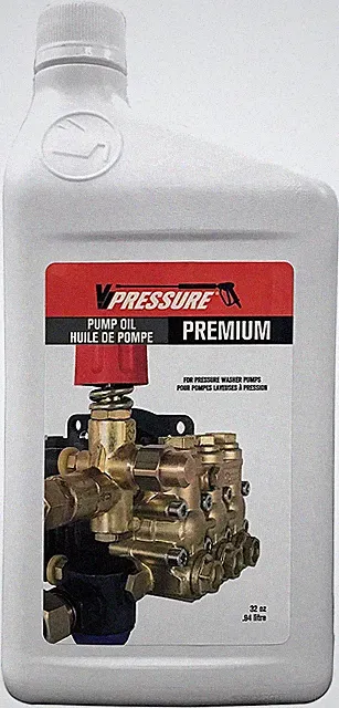 Valley Industries Pressure Washer Premium Pump Oil - 1 Liter, Black