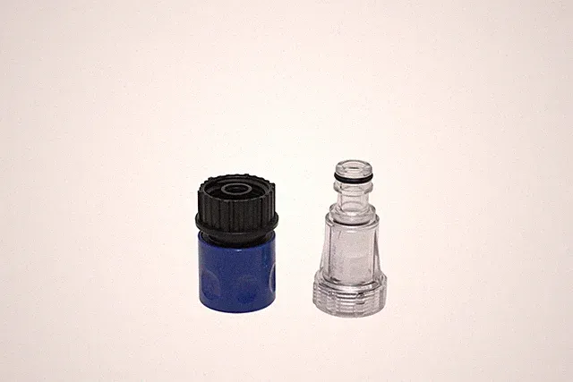 Valley Industries Quick Connect Pressure Washer Garden Hose Adapter - Blue