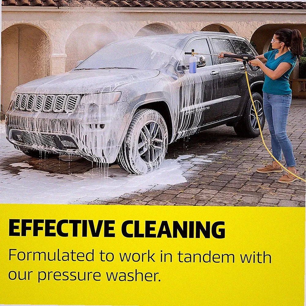 Vehicle Wash and Wax, Pressure Washer Detergent | Cleans Cars, Bikes, Trucks,...