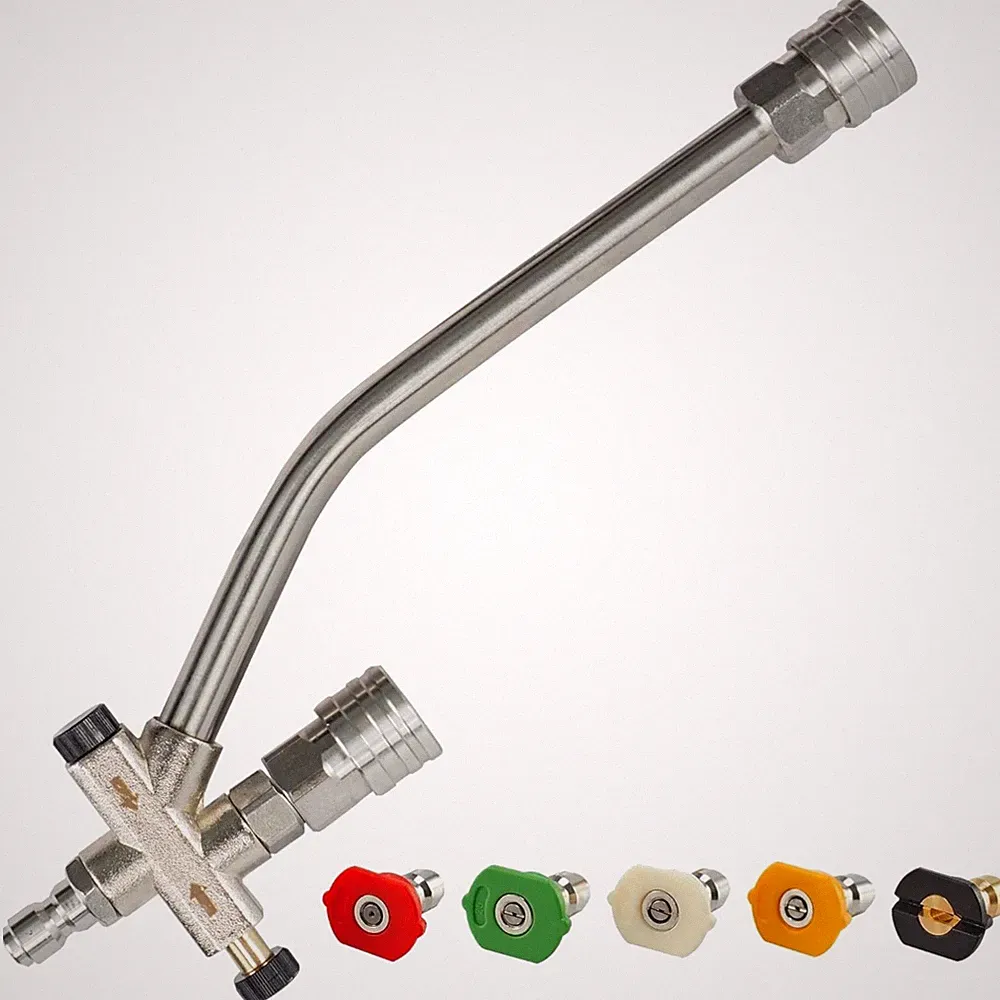 Versatile Pressure Washer Foam Cannon with Quick Connect and Dual Functionality