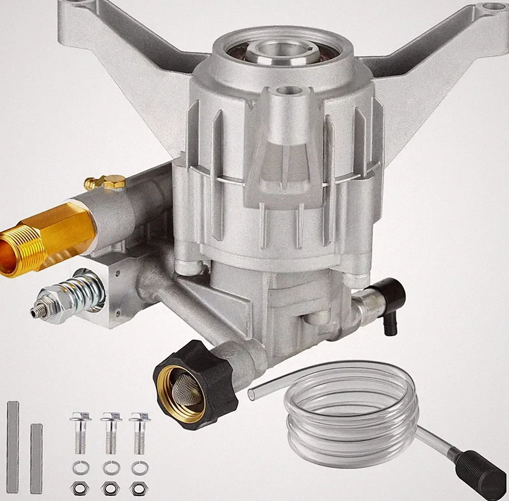 Vertical Pressure Washer Pump 7/8" Shaft 2400-2700 PSI 2.4GPM Power Washer Pump