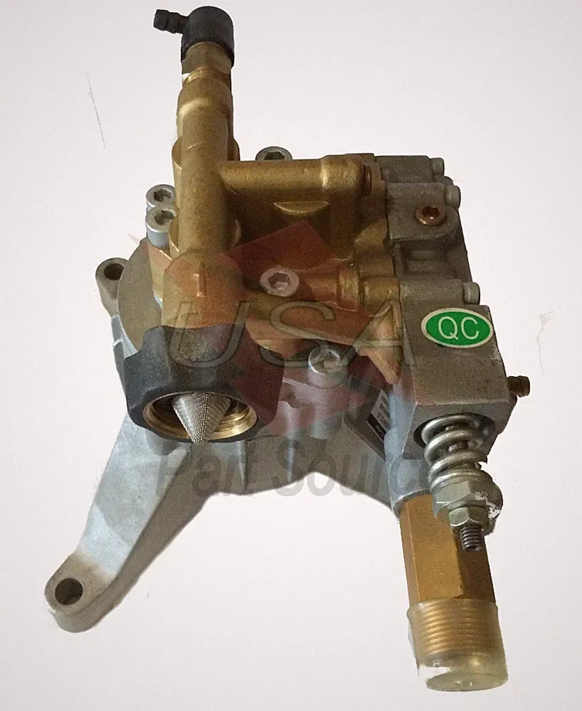 Vertical PRESSURE WASHER WATER PUMP BRASS HEAD Black Max Units 2700 PSI 2.4 GPM