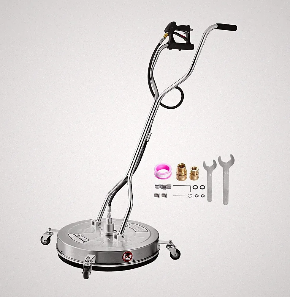 VEVOR 24" Pressure Washer Surface Cleaner, Stainless Steel Pressure Washer