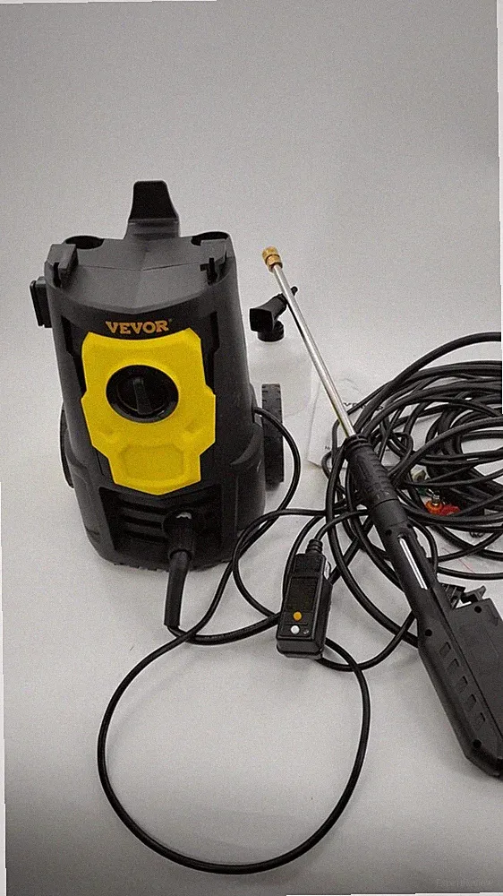 VEVOR Electric Power Washer 2000 PSI 1.76 GPM Portable Surface Cleaner 1500W