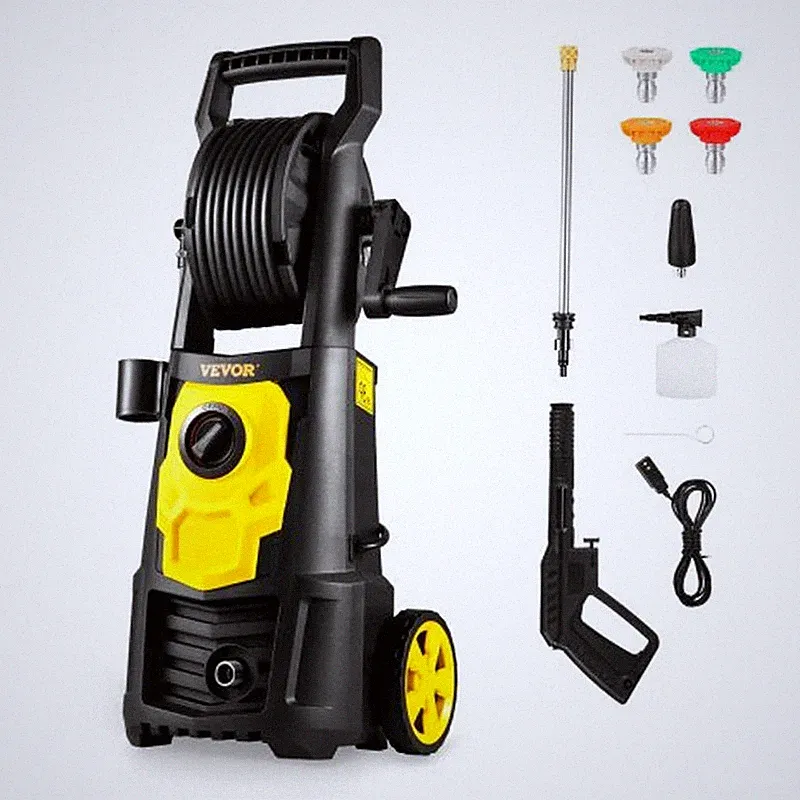 VEVOR Electric Pressure Washer 2000 PSI 1.76 GPM Power Cleaner w/ Foam Cannon