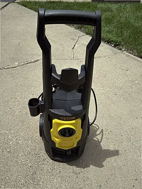 VEVOR Electric Pressure Washer 2000 PSI - Black Yellow