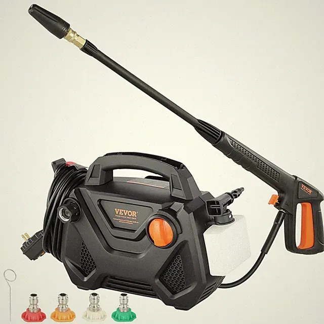 Vevor Electric Pressure Washer 2150-Psi 1.85-Gpm Foam Cannon High-Pressure 5