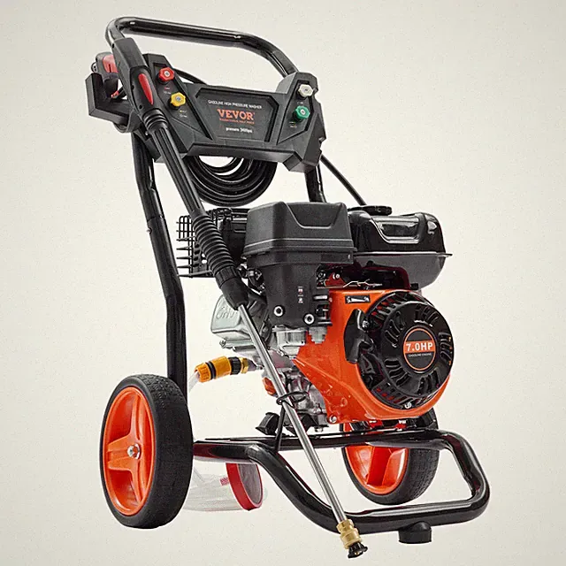🔥VEVOR Gas Pressure Washer Powered Washer 3400PSI 2.6 GPM 210cc 5Connect Nozzle