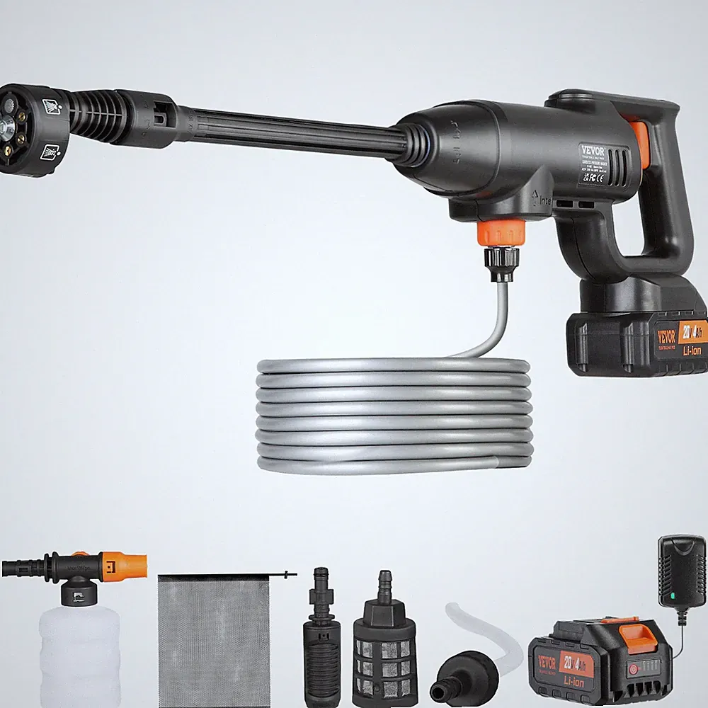 VEVOR High Pressure Cordless Washer Cleaner Portable Water Spray Car Gun 580 PSI