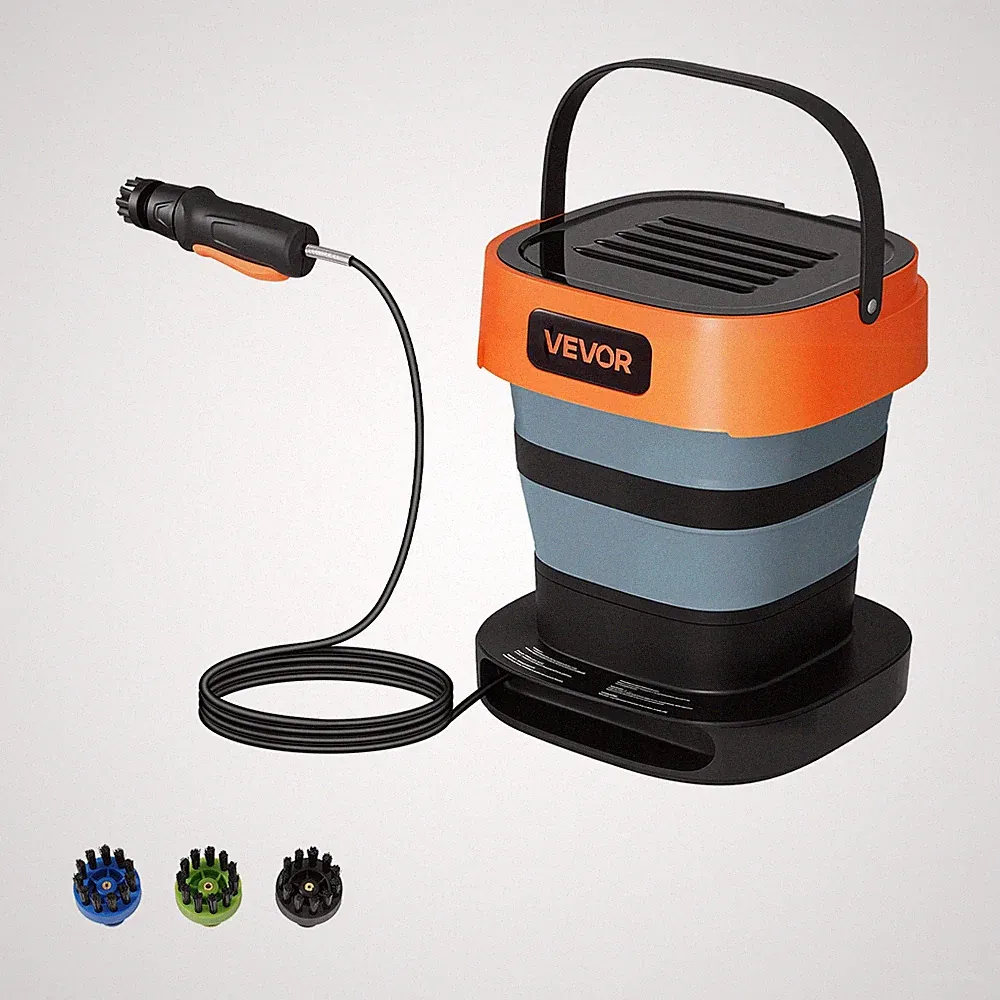 VEVOR Portable Cordless Pressure Washer with Tank Foldable for Bike Cleaning