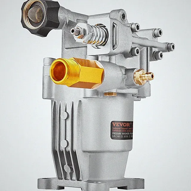 VEVOR Pressure Washer Pump, 3/4" Shaft Horizontal, 3400 PSI, 2.5 GPM, Replacemen